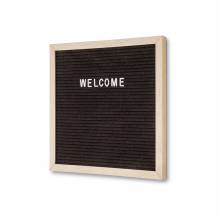 Letterboard Schwarz 30 x 30 cm