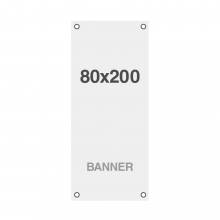 Banner Symbio 510g/m2, 800x2000mm, mit Ösen