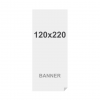 Premium Banner No-curl PP Folie 220g/m2, matte Oberfläche, 700x2000mm - 9