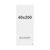 Premium Banner No-curl PP Folie 220g/m2, matte Oberfläche, 600x1600mm - 13
