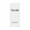 Premium Banner No-curl PP Folie 220g/m2, matte Oberfläche, 594x1682mm - 19