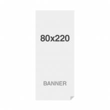 Premium Banner No-curl PP Folie 220g/m2, matte Oberfläche, 800 x 2200mm