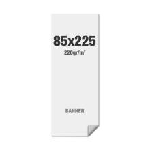Premium Banner No-curl PP Folie 220g/m2, matte Oberfläche, 850 x 2250 mm