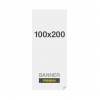 Latex Opaque, silver back 265g/m2, 850 x 2000 mm - 0
