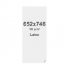 Latex Textil-Spanndruck mit Keder 715x700 mm, 180g m2, B1 - 4