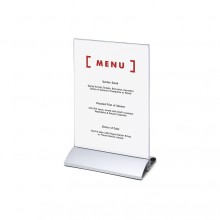 Menükartenhalter Hochformat
