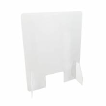 Schutzwand transparent BASIC 50x75 cm stehend