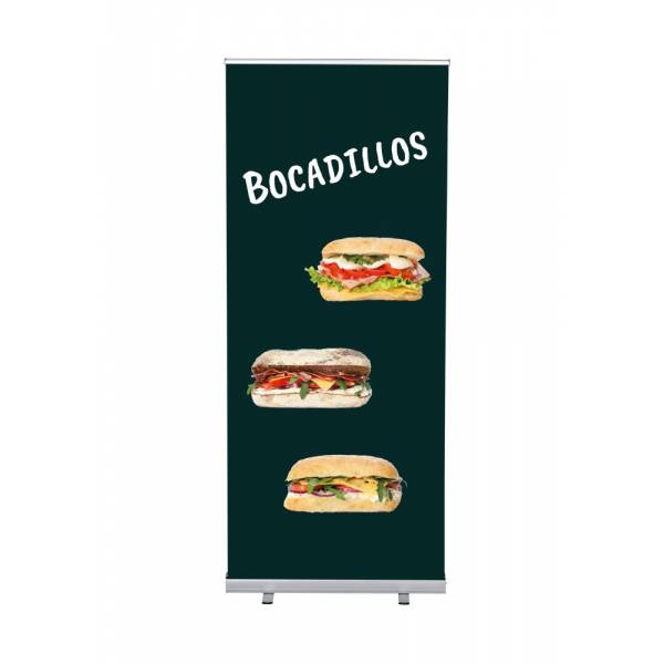 Roll-Banner Budget 85 Komplettset Sandwiches Spanisch