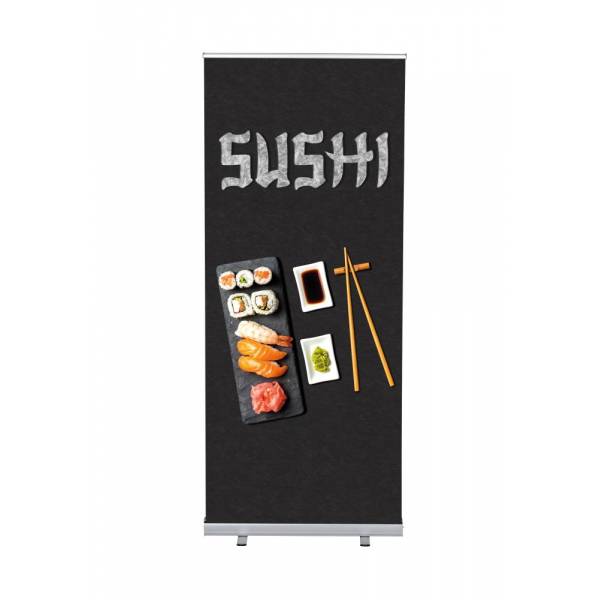 Roll-Banner Budget 85 Komplettset Sushi