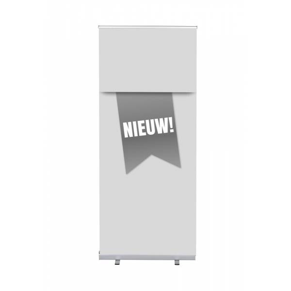 Roll-Banner Budget 85 Komplettset Neu Grau Niederländisch
