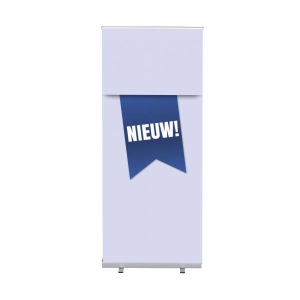 Roll-Banner Budget 85 Komplettset Neu Blau Niederländisch