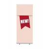 Roll-Banner Budget 85 Komplettset Neu Blau Englisch - 9