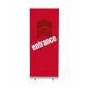 Roll-Banner Budget 85 Komplettset Eingang Rot Englisch - 9