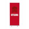 Roll-Banner Budget 85 Komplettset Ausgang Rot Englisch - 10