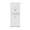 Roll-Banner Budget 85 Komplettset Hier Anmelden Blau Deutsch - 13