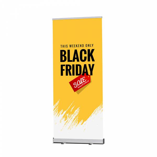 Roll-Banner Plus with Symbio Graphic 85 x 200 cm