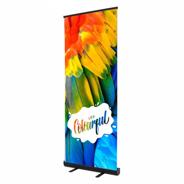 Roll up Economy 80 x 200 cm, schwarz