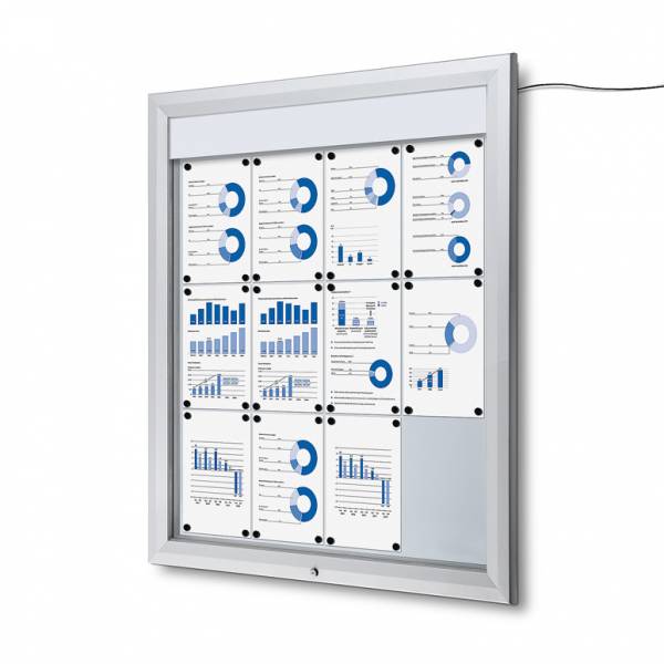 Schaukasten Außen LED  (12xA4)