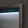 Outdoor Lockable Notice Board LED Topcard - 32