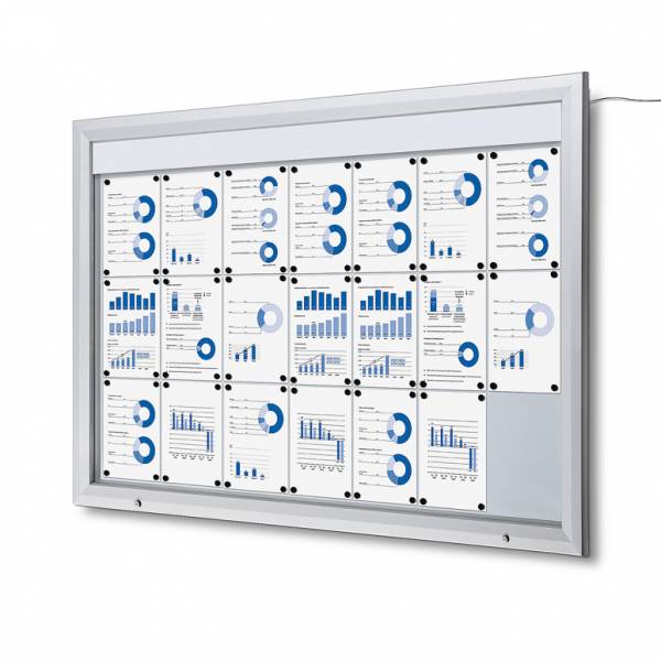 Schaukasten Außen LED  (21xA4)