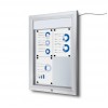 Outdoor Lockable Notice Board LED Topcard - 26