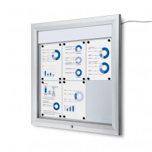 Schaukasten Außen LED  (6xA4)