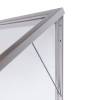 Outdoor Lockable Showcase Slim - 4