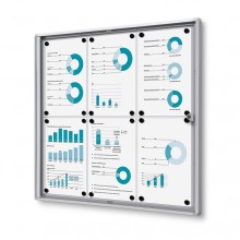 Schaukasten Innen Economy Brandschutz (B1) (6xA4)