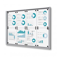 Schaukasten Innen Economy Brandschutz (B1) (8xA4)