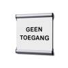 Türschild 15,5 x 15,5 cm Komplettset Herren/Damen Blau - 11