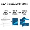 Zelt Stahl 4,5x3 M Inklusive Tasche Und Montage Kit - 13