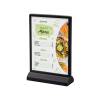 Format: A5 (148 x 210 mm)Farbe: Schwarz Menu Stand T LED - 0
