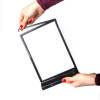 Format: A5 (148 x 210 mm)
Format: DL (99 x 210 mm)
Farbe: Schwarz Menu Stand T LED - 10