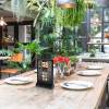 Format: A5 (148 x 210 mm)
Farbe: Schwarz
Format: DL (99 x 210 mm)
Farbe: Weiß Menu Stand T LED - 13