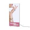 T-Frame freistehend 120mm Profil, 100x200 cm, LED - 0