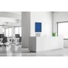 Spannstoff Wanddekoration SET A2 Hexagon Blau - 22