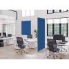 Spannstoff Wanddekoration SET A2 Hexagon Blau - 44
