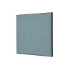 Spannstoff Wanddekoration SET 40 x 40 Hexagon Blau-Braun - 5