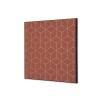 Spannstoff Wanddekoration SET A2 Hexagon Blau - 6