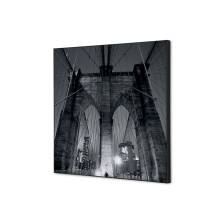 Spannstoff Wanddekoration SET 40 x 40 New York Manhattan Brücke