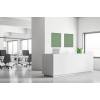 Spannstoff Wanddekoration SET A2 Hexagon Blau - 41