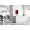 Spannstoff Wanddekoration SET A2 Kaktus Rot - 17