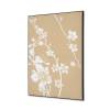 Spannstoff Wanddekoration SET A1 Japanische Kirschblüte Schwarz - 11