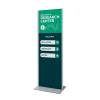 Format: 2 x A1 (594 x 1682 mm)
Farbe: Silber Totem Panel Plus - 15