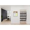 Kombiboard - Whiteboard Holz / Kork 45 x 60 cm - 10