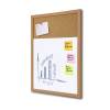 Kombiboard - Whiteboard Holz / Kork 45 x 60 cm - 1