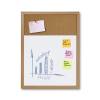 Kombiboard - Whiteboard Holz / Kork 45 x 60 cm - 4
