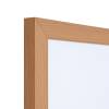 Kombiboard - Whiteboard Holz / Kork 45 x 60 cm - 6
