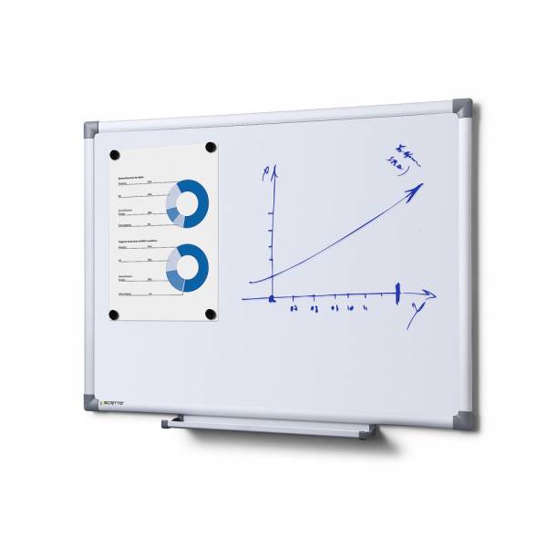 Whiteboard SCRITTO Economy, 60x45