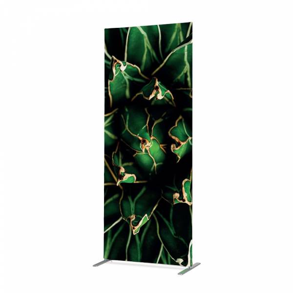 Textil Raumteiler Deko 85-200 Doppel Kaktus Grün